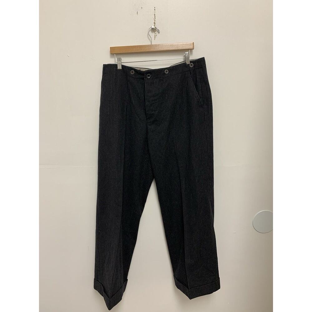 Polo Ralph Lauren Vintage Inspired Striped Japenese Wool Pants-MEN-36